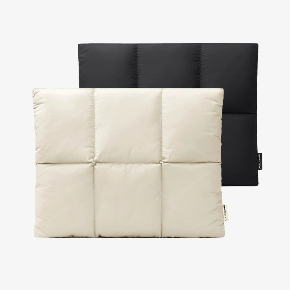 Comfy Puffy Laptop Bag 13-15 Inch — Shockproof, Ultra-Light Fluffy Notebook Sleeve for MacBook Air, Xiaomi, HP