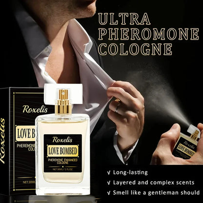 Pheromone Cologne for Men, Light Fresh Fragrance to Attract Women, Business Gentlemen’s Sexy Eau De Toilette