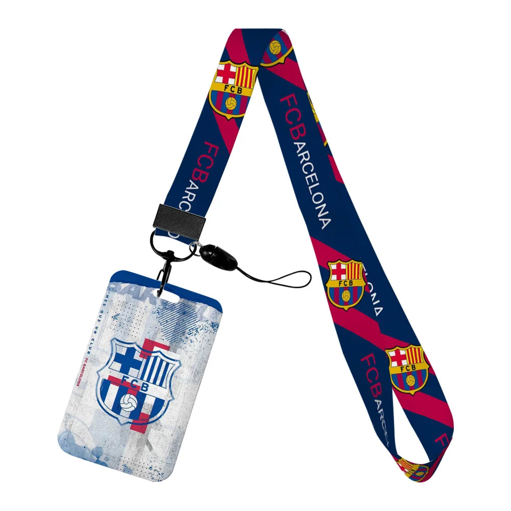 Spain Football Team Lanyard – ID Card Holder, Badge Case & Neck Strap Gift