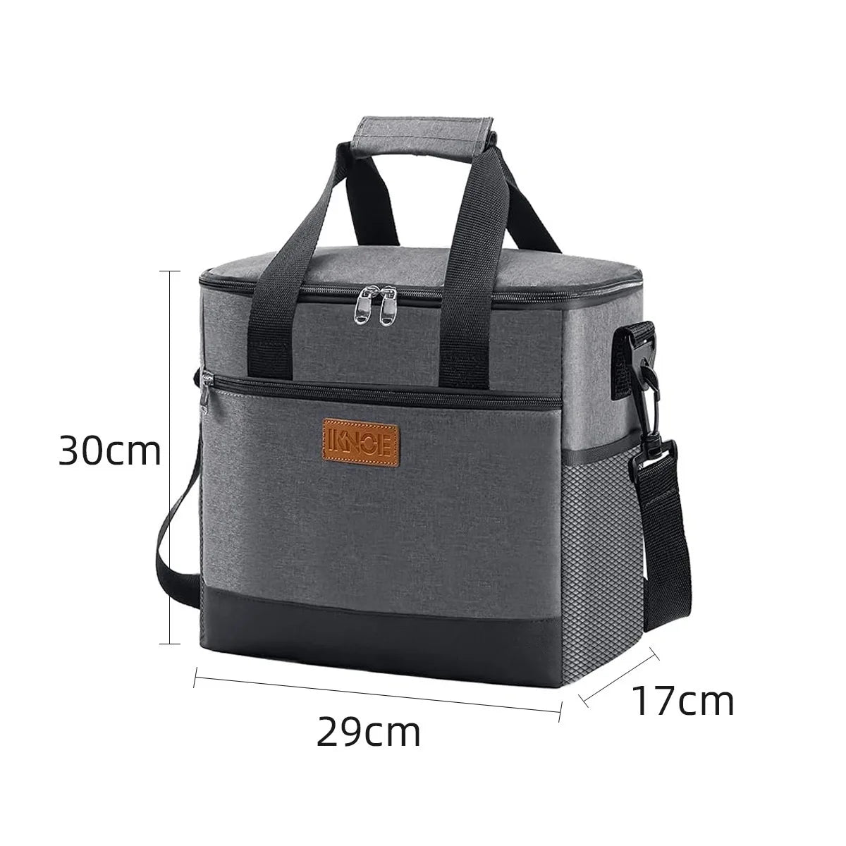 15L Collapsible Cooler Bag – Large Insulated Picnic Lunch Bag for Outdoor Travel, Camping, BBQ & Family Party