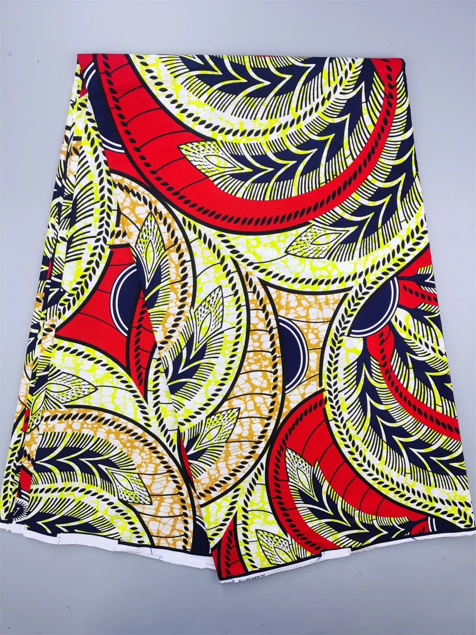New Nigerian African Wax Fabric - 100% Cotton Real Wax Ankara Print High Quality Original Pagne Material