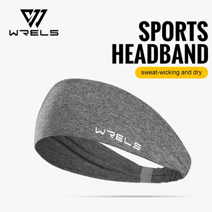 WRELS Moisture-Wicking Sports Headband – Breathable Non-Slip Sweatband for Running, Gym & Fitness (Men & Women)