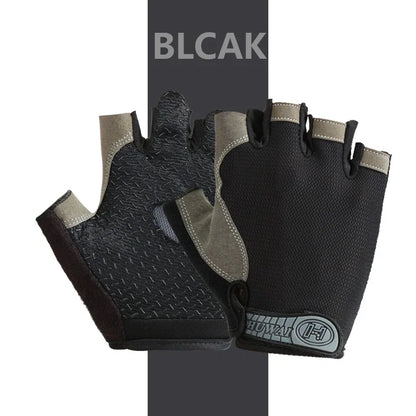 Outdoor Sports Fingerless Gloves – Long Wrist Guard for Men & Women, Ideal for Gym, Cycling, Hiking, Boxing & Training Workouts