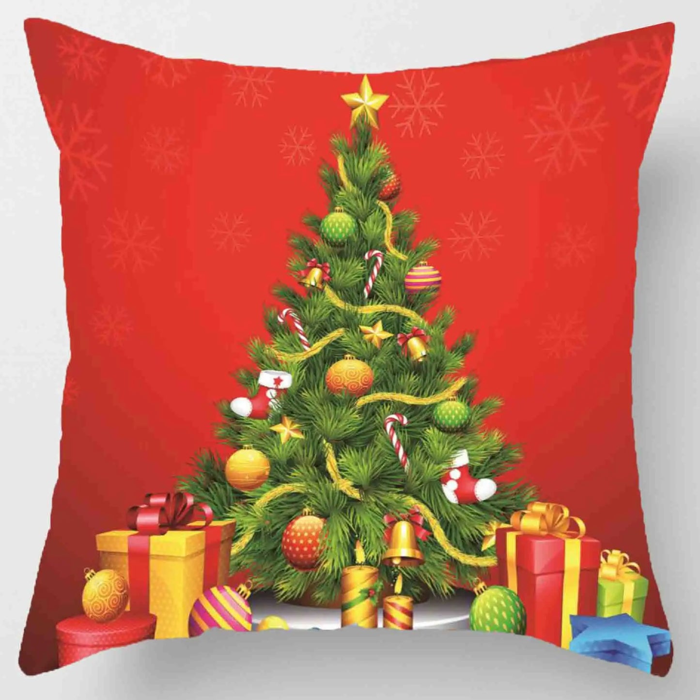 Christmas Pillowcase Set 45x45cm – Festive Cushion Covers for Home Décor & Holiday Gifts