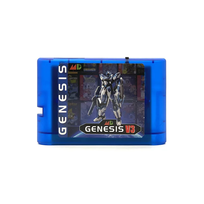 Mega Drive V3.0 Pro EDMD Remix Game Cartridge – 16-Bit Retro Game for SEGA MegaDrive/Genesis (US/JP/EU)