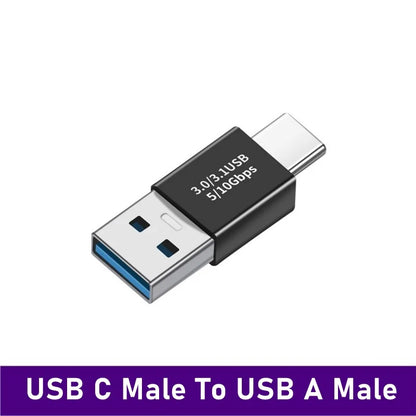 Tongdaytech Type C OTG USB Adapter – USB-C Male to USB-A Female Converter for MacBook, Samsung S20, OTG Connector