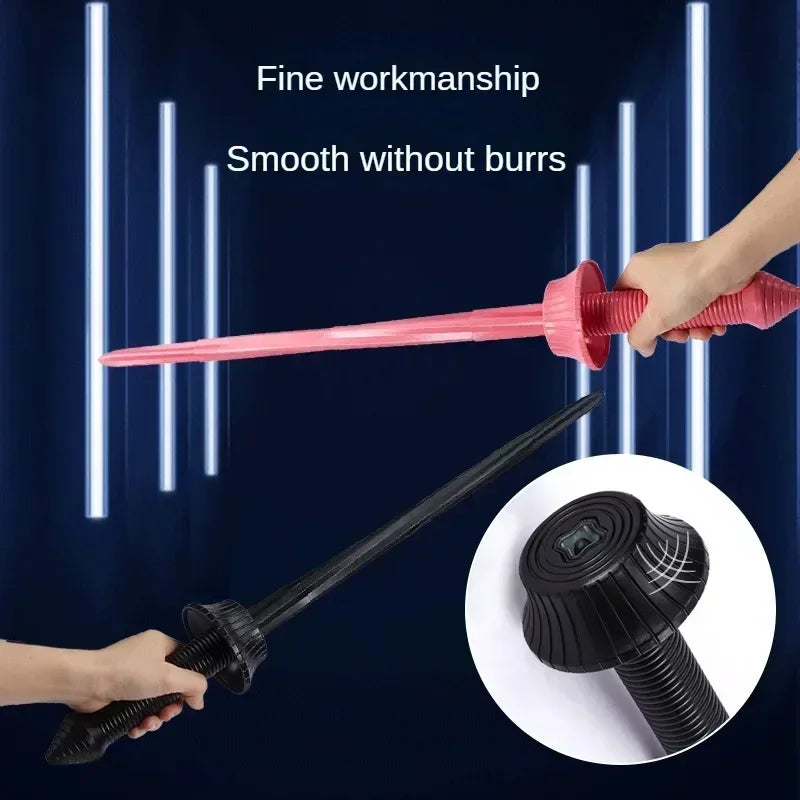 3D Gravity Telescopic Samurai Sword – Spiral Toy for Stress Relief, Cosplay, Gifts & Home Decor