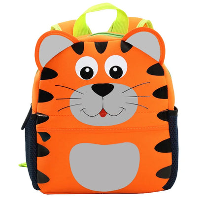 3D Cartoon Animal Kids Backpack | School Bag for Girls & Boys, Kindergarten Toddler Backpack Ages 2-5