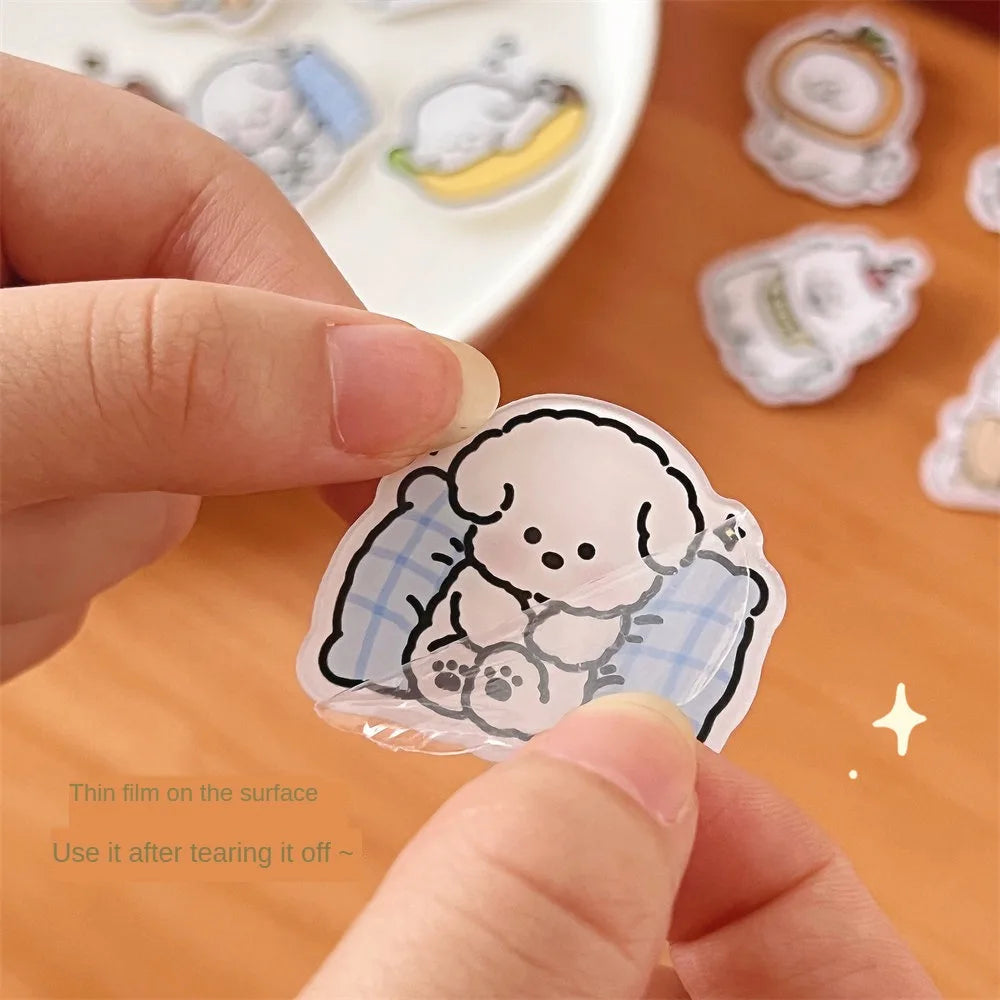 Cute Cartoon Acrylic Puppy Brooch Pin - Jewelry Badge for Clothes, Bags, and Backpacks, Gift for Kids and Friends