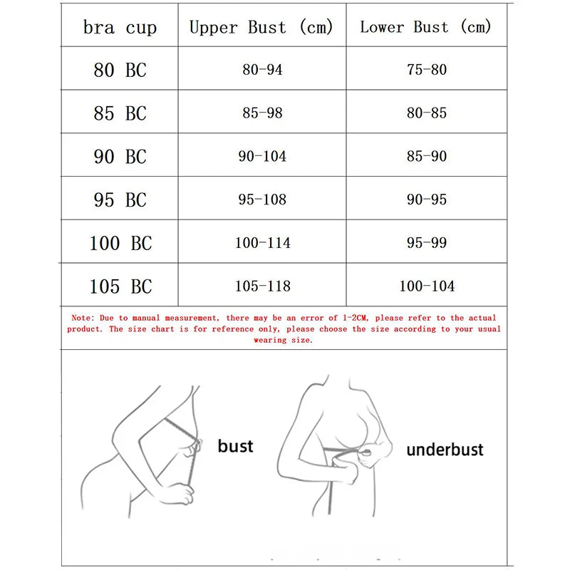 Front Button Sexy Brassiere - Anti-Sagging Gathered Design, No Steel Ring, Large Size Thin Section Underwear Bra for Ladies