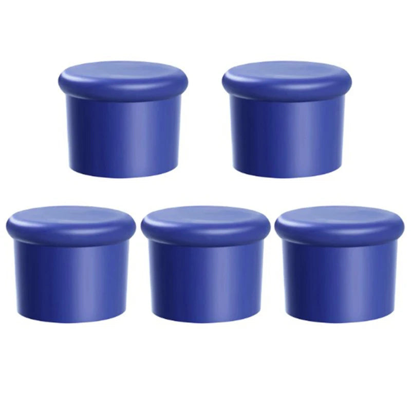 1/5pcs Reusable Silicone Wine Stoppers - Durable Corks for Wine, Beer, Champagne, and Beverage Bottles - Bar Accessories
