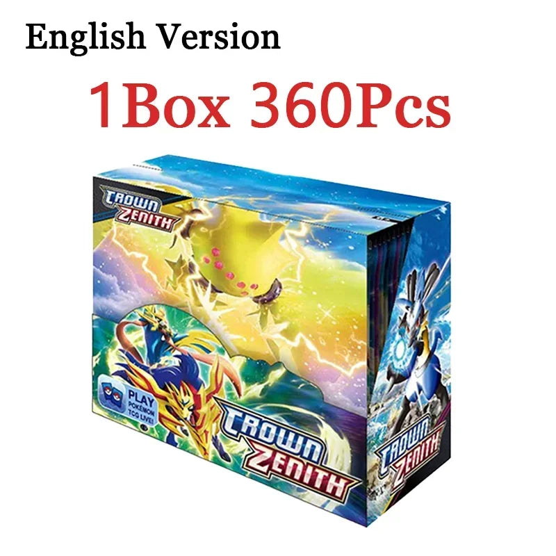 360PCS Pokémon Trading Card Game Booster Set – Prismatic Evolutions Scarlet & Violet English Battle Cards Collection Gift Pack