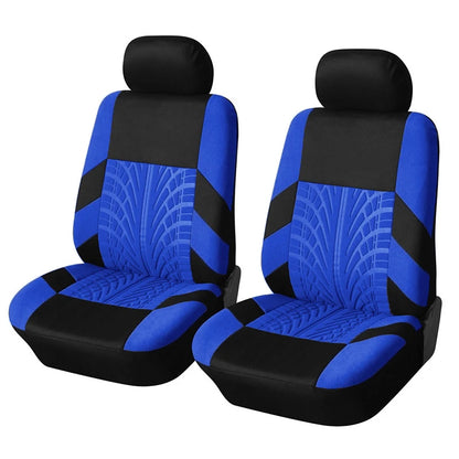 Brand Embroidery Universal Car Seat Cover Set with Organizer – Premium Interior Protection for Golf 4, Citroen C4, IZH 2126, Hyundai i20 & Honda Models