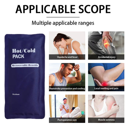 Reusable Ice Bag & Sports Icing Packs – Hot & Cold Therapy for Knees, Ankles, Muscles, Injuries & Back Pain Relief