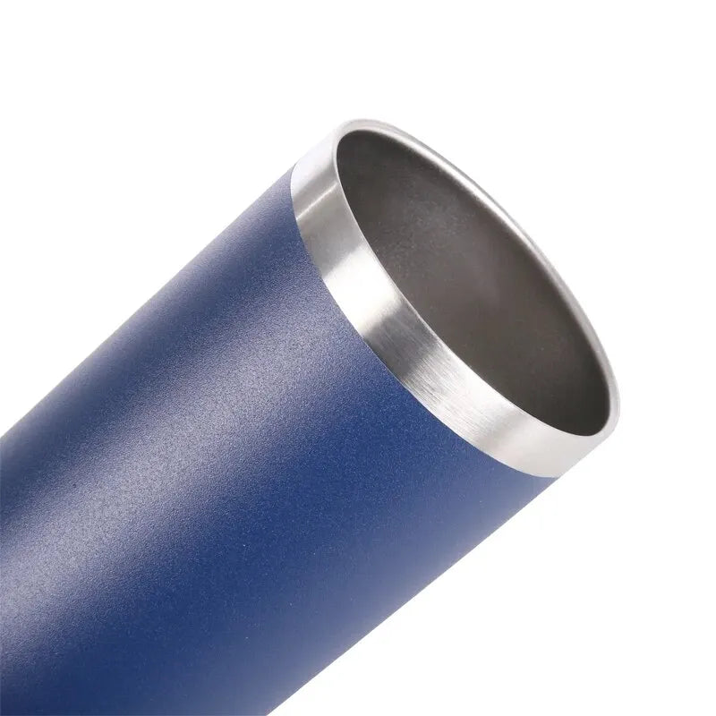 600ML Stainless Steel Vacuum Insulated Tumbler with Lid - Reusable 20oz BPA-Free Travel Mug