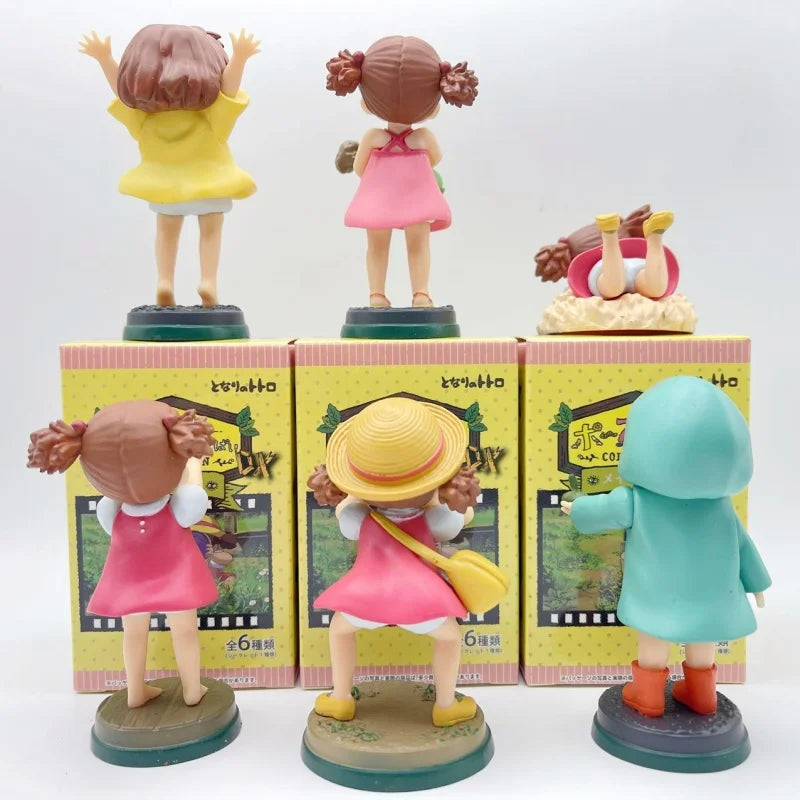 New Arrival Anime PVC Figure – Cute Fireflies Girl & Ponyo Model for Desktop Decoration, Kids Toys & Birthday Gifts