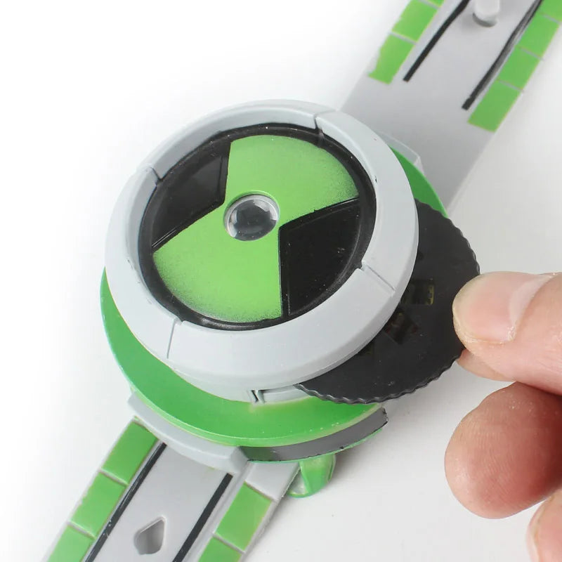 Ben10 Omnitrix Projector Watch – Genuine Kids Toy, Japan Anime Style, Perfect Gift for Children