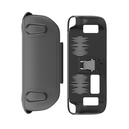 Back Cooling Cover with Sliding Shell for Steam Deck — Hard Protective Case with Kickstand Gaming Accessory