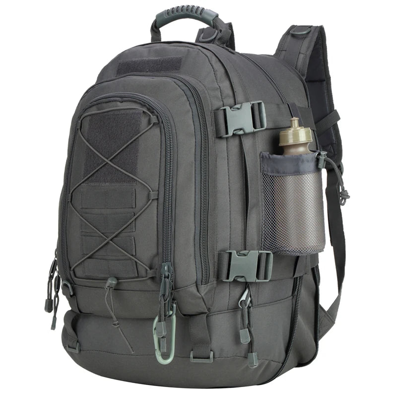 65L Tactical Outdoor Backpack — Large Capacity Military Hiking & Camping Rucksack for Men