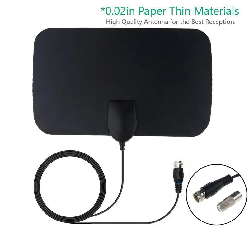 Smart TV Digital Antenna - 4K/1080P HDTV Signal Amplifier with 500-Mile Range