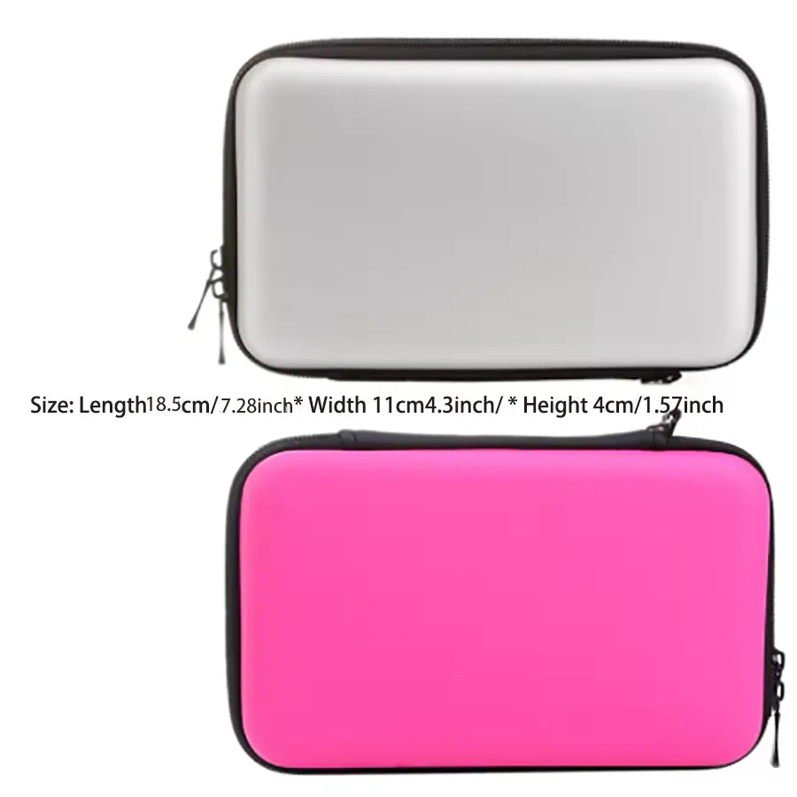EVA Hard Carry Case for 3DS XL/LL – Protective Portable Storage Bag for New 3DS XL & 3DS LL Console