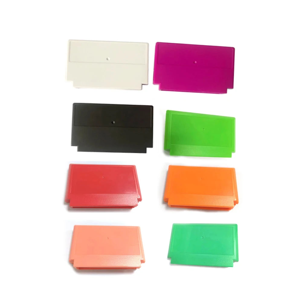 8-Bit FC Game Cartridge Case - Plastic Replacement Shell for MMC Game Cards