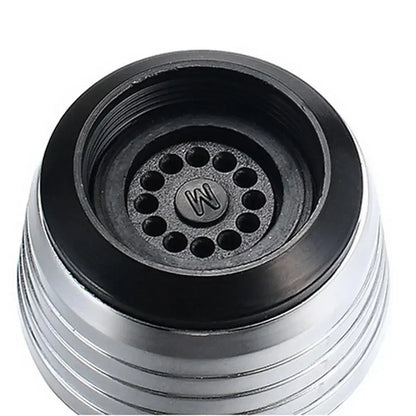Stainless Steel Kitchen Faucet Sprinkler – Water-Saving Rotating Spray Extender, Lengthening Splash-Proof Bubbler