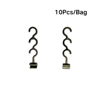 Orthodontic Lingual Button & Crimpable Hook Set – Metal Bondable Dental Traction Eyelets & Accessories for Dentistry Use