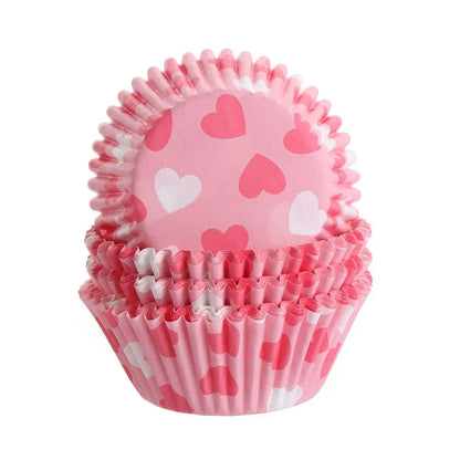 100PCS Cake Cups – Paper Cupcake Liners & Muffin Wrappers for Baking & Cake Decorating
