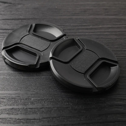 High-Quality Camera Lens Cap – Snap-On Front Lens Caps in 40.5mm, 49mm, 52mm, 55mm, 58mm, 62mm, 67mm, 72mm, 77mm, 82mm