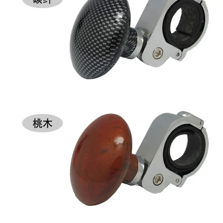 Car Steering Wheel Spinner Knob — Power Handle Grip for Easy Turning & Control
