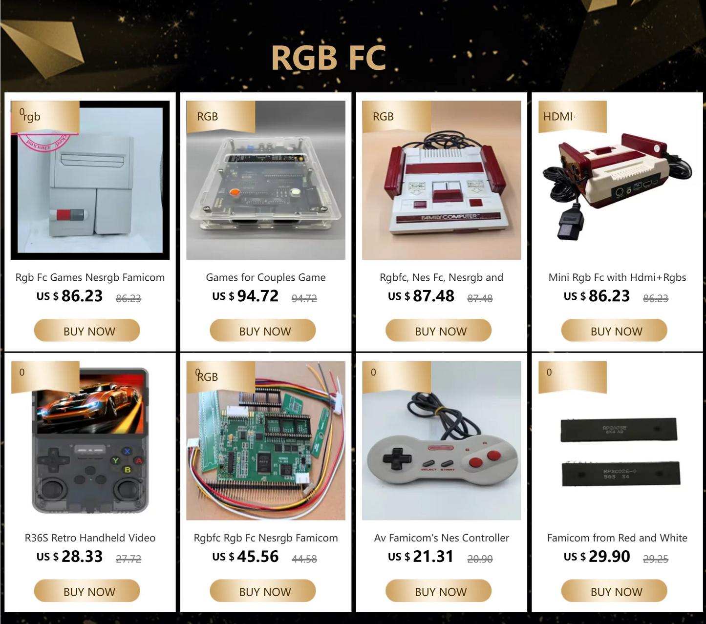 N64 & Famicom NESRGB Kit – Retro Video Console Chip for Nostalgic NES Gaming