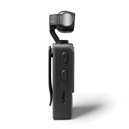 1080P Wearable POV Camera - 360° Rotating Lens Sports Recorder with Windproof Audio for Motorcycle & Outdoor Use
