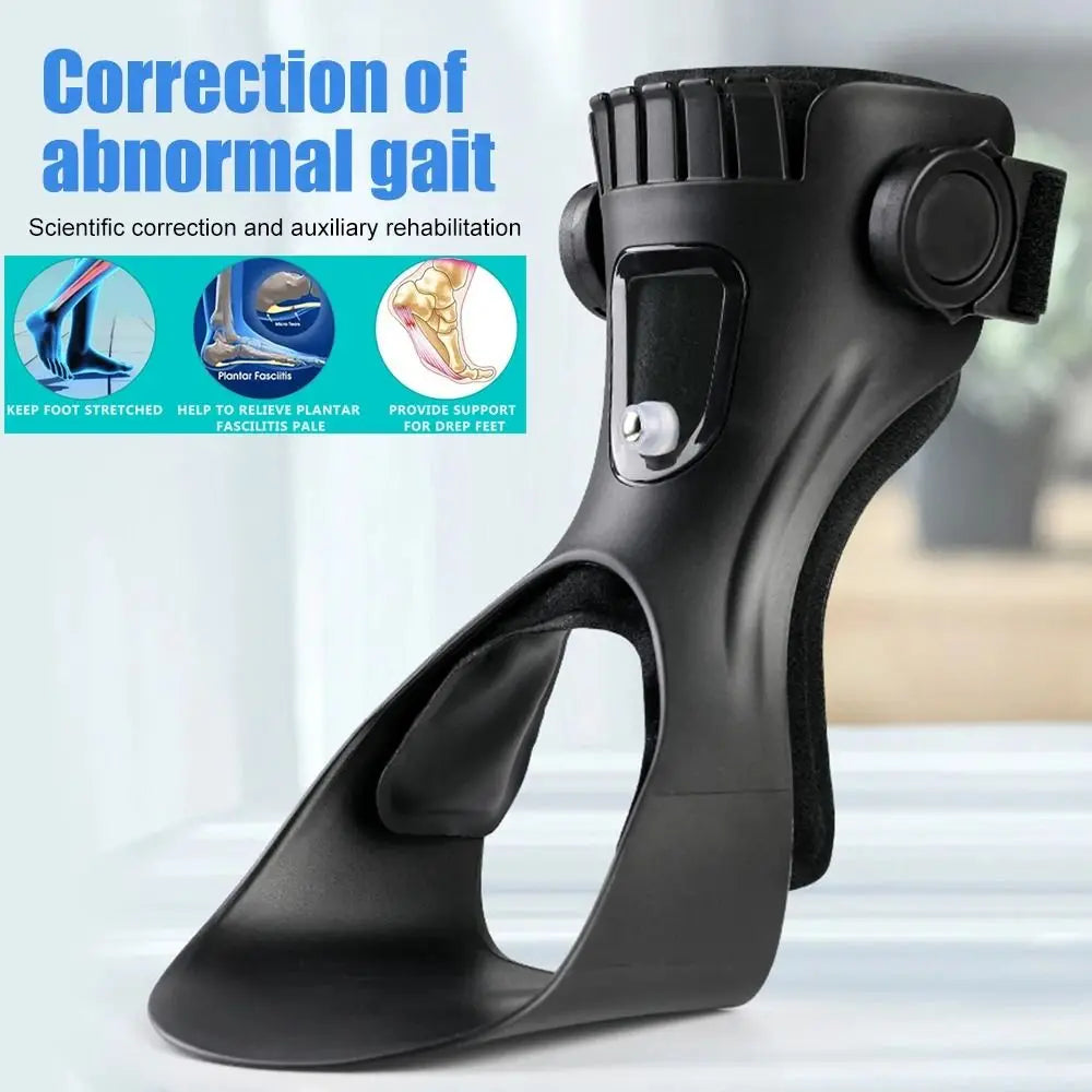 Knob Adjustment Plantar Fasciitis Splint Brace - Airbag Dorsal Drop Foot Orthopedic Support
