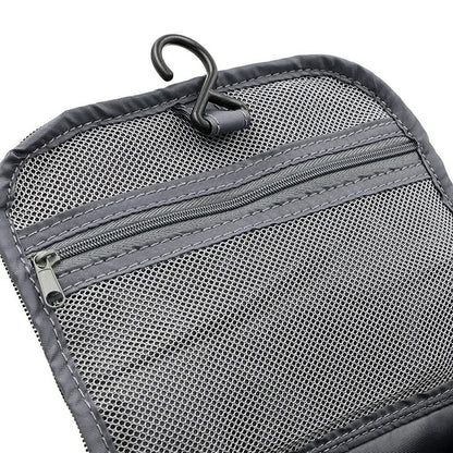 Waterproof Zipper Makeup Bag Organizer - Beauty Case for Men and Women, Cosmetic Toiletry Storage Travel Pouch Kit