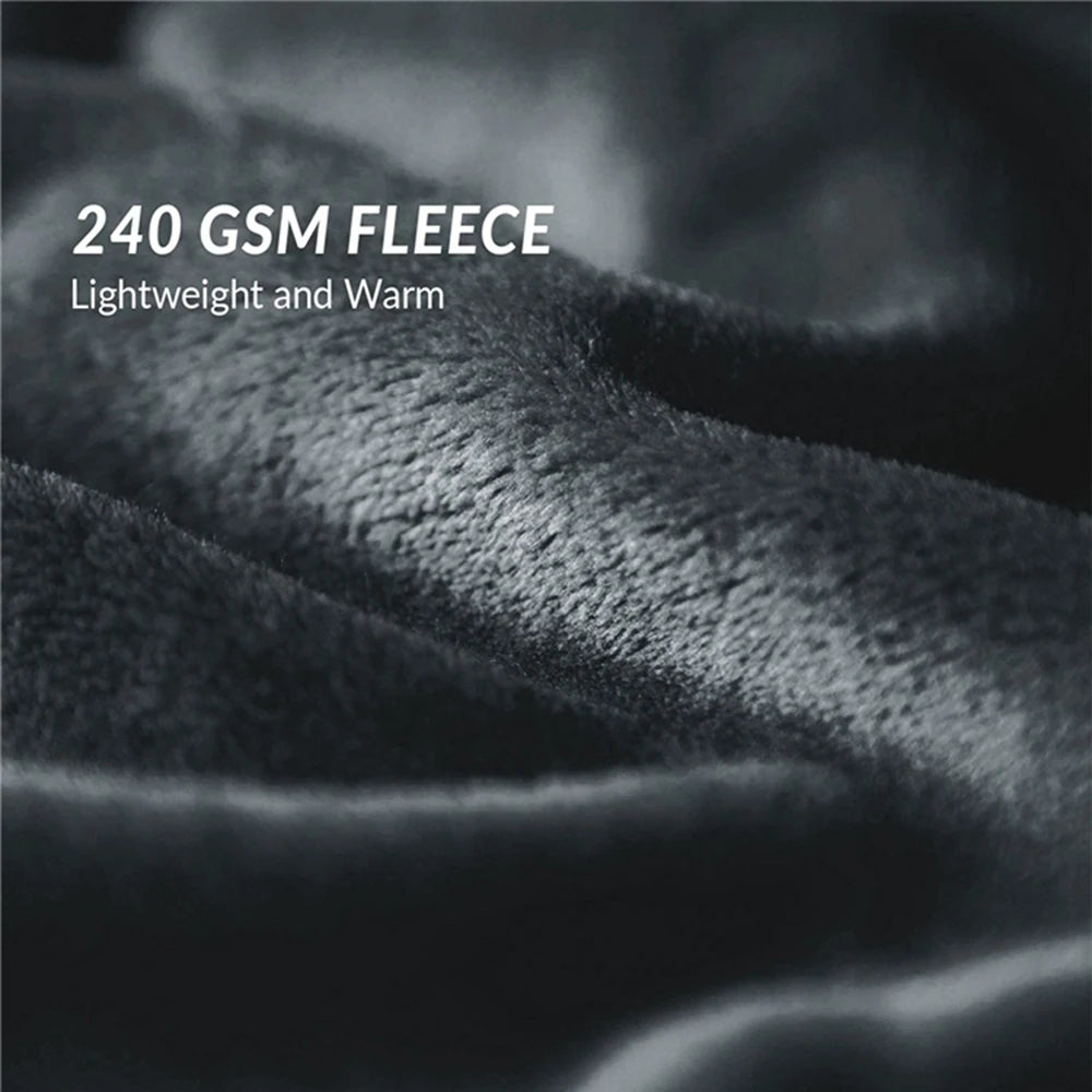 Spring & Winter Flannel Blanket – Soft, Fluffy Coral Fleece Sofa Cover & Bedspread, Solid Blue & Black Plush Blanket for Beds