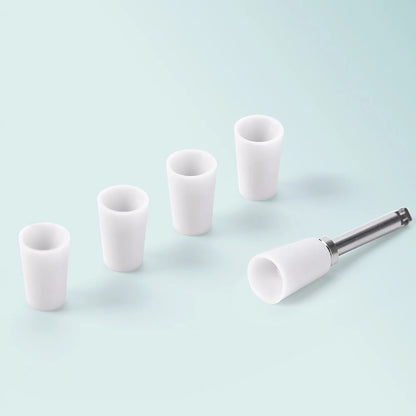 JoyDental 20pcs Dental Silicone Composite Polishers – 3 Shapes (Cup, Inverted Cone, Point) 2.35mm for Finishing & Polishing