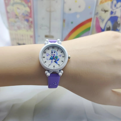 Paw Patrol Kids Digital Watch - Cartoon Character Wristwatch, Waterproof Birthday Gift for Children