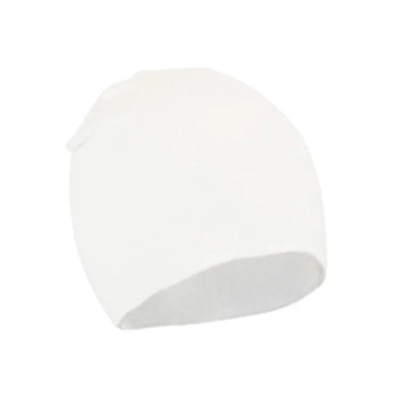 Baby Cotton Beanie Hat - Soft Candy Color Cap for Newborns, Toddlers & Kids