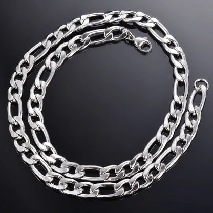 925 Sterling Silver Necklace — 2–12mm Width, 40–75cm Long Chain with Lobster Clasp for Men & Women, Engagement Jewelry