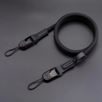 Quick-Release Camera Strap - Adjustable Round Rope Shoulder & Neck Strap for DSLR and Mirrorless Cameras