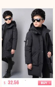 Children’s Winter Clothing Set – Baby Down Jacket Parka & Thick Snowsuit for Boys and Girls