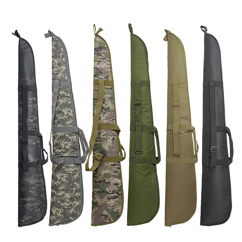 Outdoor Tactical Air Cushion Shoulder Gun Bag – Protective Long Rifle Backpack Storage Case for Hunting & Equipment Transport