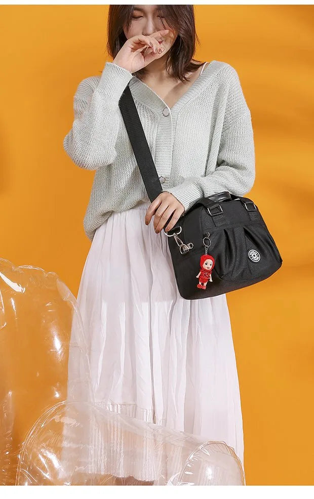 Women’s Nylon Waterproof Messenger Bag – Casual Crossbody & Shoulder Handbag, High-Quality Multifunctional Bag