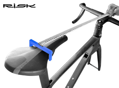 RISK Bicycle Seat Cushion Height Measuring Tool – Bike Fitting & Measurement Gauge