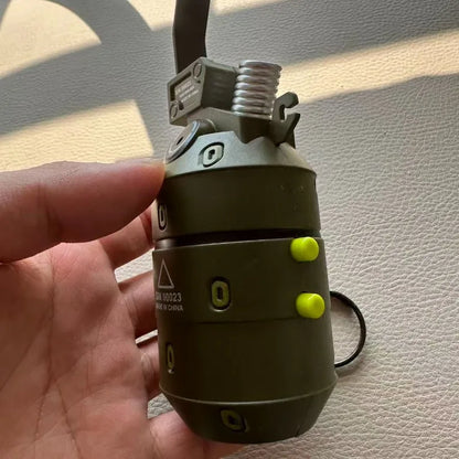 Manual Loading Cylinder Soft Pellet Launcher - Portable Outdoor Activity Shooting Gear with Flip Safety Lock