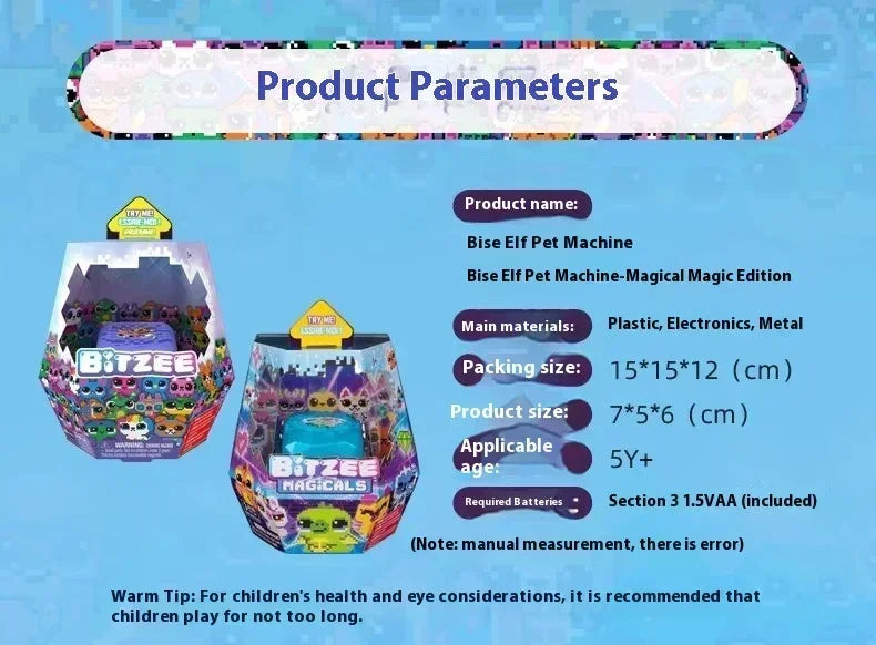 2025 Bitzee Tamagotchi Virtual Pet – Digital Mascot Toy for Kids, Electronic Virtual Game Pet