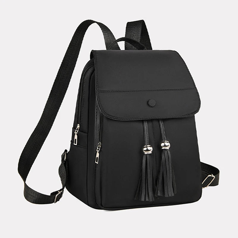 Mini Women's Backpack - Casual Lightweight Nylon Daypack, Strong Small Pack for Cycling, Hiking, Camping, Trendy Travel Bags for Girls