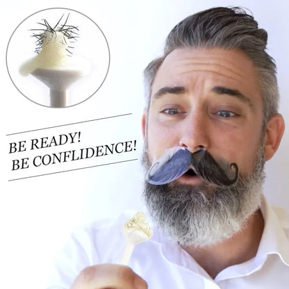 Portable Nose Wax Kit for Men & Women - Painless Nose Hair Removal with Paper-Free Wax Beans & Nose Clipper