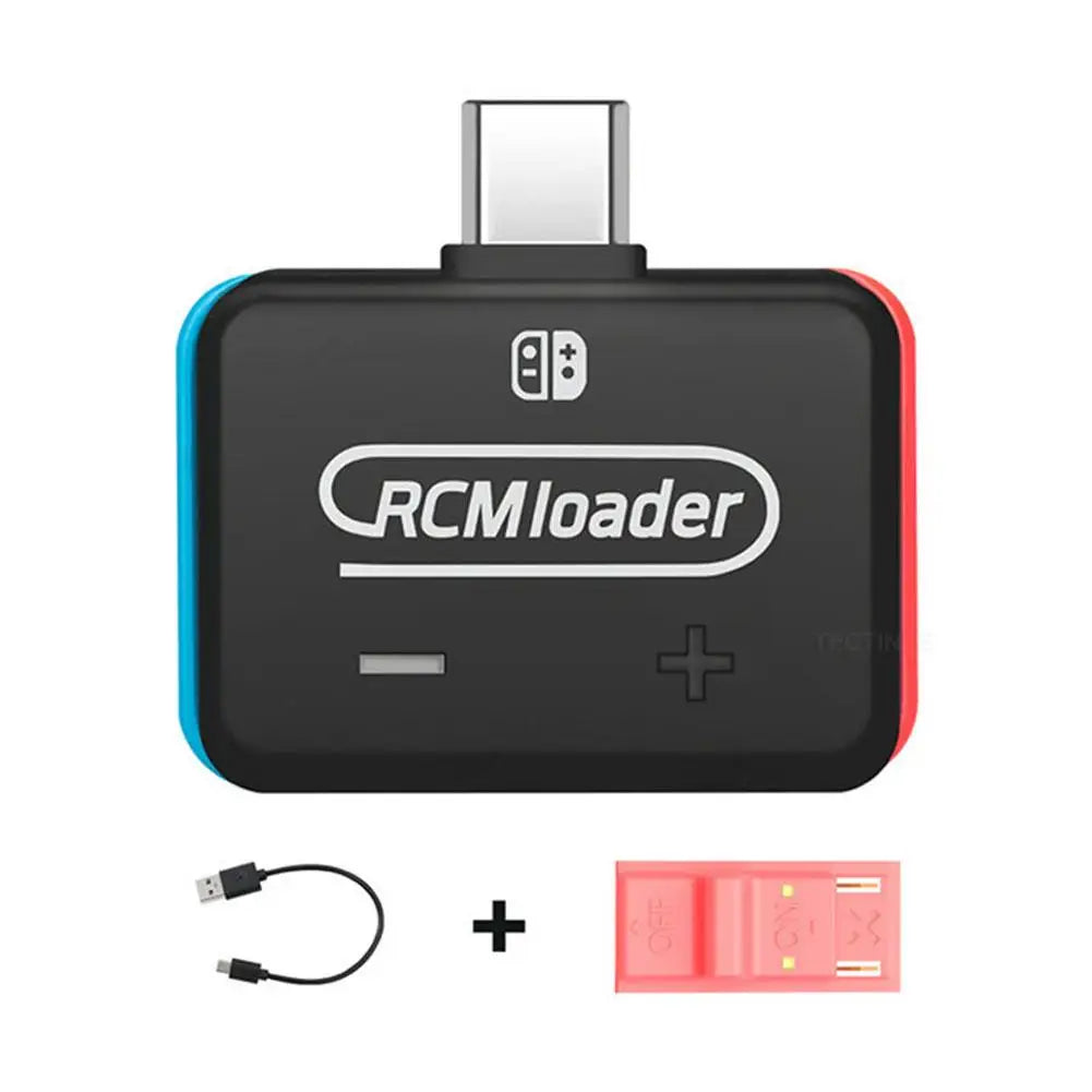 Black Switch RCM Loader Injector – Built-in Injection Program with Instructions, Gaming Accessory